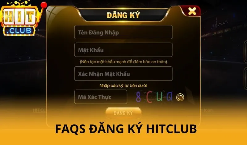 Thắc mắc liên quan đến bảo mật đăng ký Hitclub