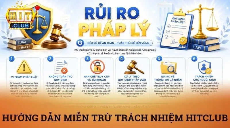 Hướng dẫn người chơi cách né tránh rủi ro pháp lý