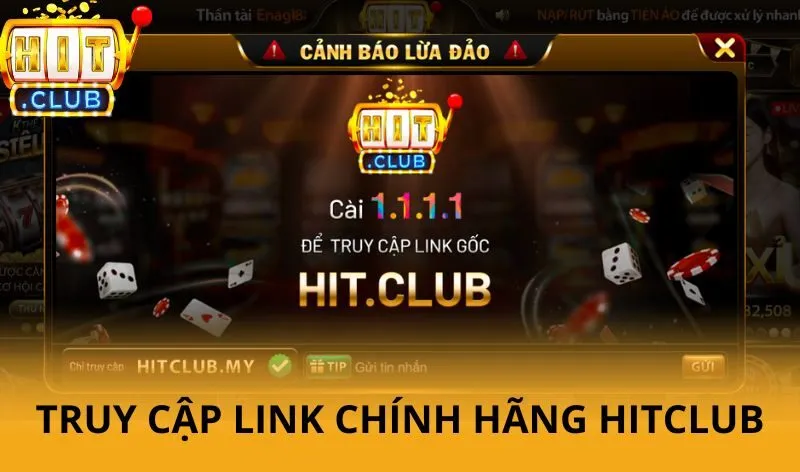 Cài 1.1.1.1 để truy cập link Hitclub chính hãng