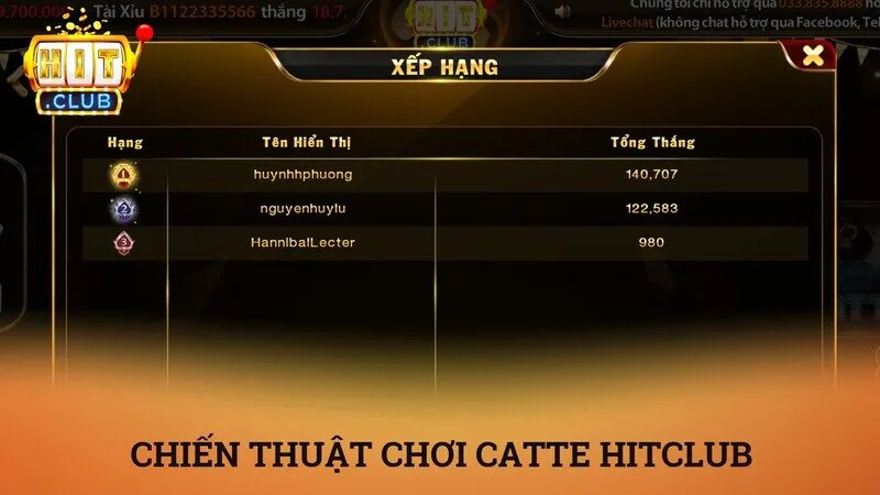 Catte hitclub – Cách giữ tùng và cơ hội chinh phục sảnh cược đẳng cấp 4 Chiến thuật khác từ các cao thủ để chủ bàn cược Catte