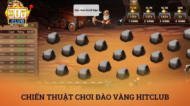 Chiến thuật kiểm soát rủi ro từ chuyên gia đào vàng hitclub