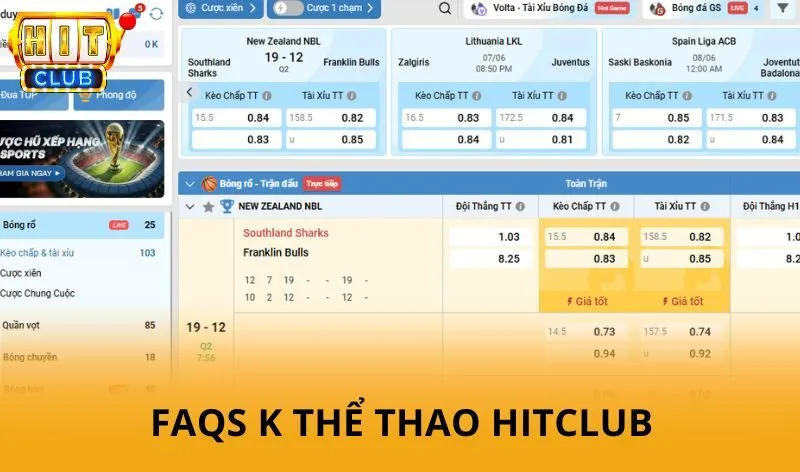 FAQs - Câu hỏi thường gặp về K Thể Thao HitClub