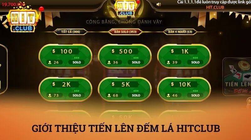 Tìm hiểu tổng quan về game bài Tiến lên đếm lá HitClub