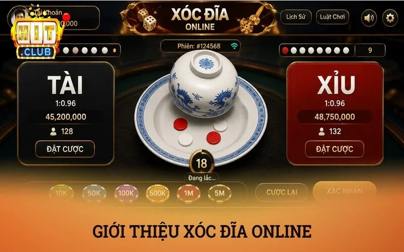 Xóc đĩa online là gì? Tổng hợp các thể loại chơi trực tuyến tại Hitclub 2 Giới thiệu Xóc đĩa online là gì?