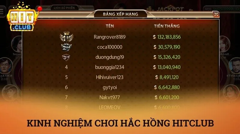 Chiến thuật thực chiến từ các cao thủ hắc hồng Hitclub
